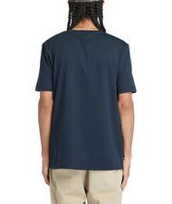 TIMBERLAND KENNEBEC RIVER LINEAR LOGO T-shirt in cotone - T-shirt Uomo