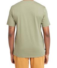 TIMBERLAND KENNEBEC RIVER LINEAR LOGO T-shirt in cotone cassel earth - T-shirt Uomo - 2
