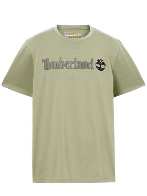KENNEBEC RIVER LINEAR LOGO T-shirt in cotone cassel earth - T-shirt Uomo