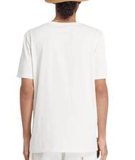 TIMBERLAND KENNEBEC RIVER LINEAR LOGO T-shirt in cotone vintage white - T-shirt Uomo - 2