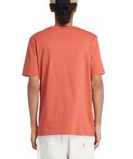 TIMBERLAND KENNEBEC RIVER LINEAR LOGO T-shirt in cotone burnt sienna-app - T-shirt Uomo - 2