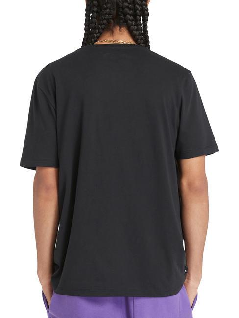 KBEC RIVER T-shirt a mezze maniche black/wheat boot - T-shirt Uomo