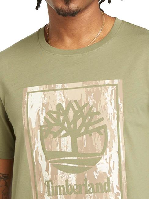 STACK LOGO T-shirt in cotone cassel earth - T-shirt Uomo