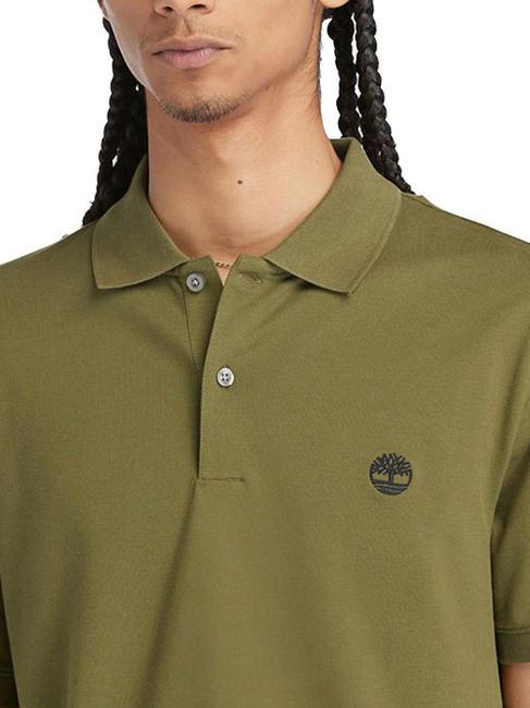 MERRYMEETING RIVER Polo in cotone stretch sphagnum - Polo Uomo