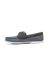TIMBERLAND CLASSIC BOAT Scarpa da barca in pelle medium blue nubuck - Scarpe Uomo - 3