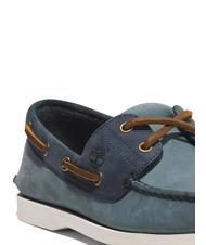 TIMBERLAND CLASSIC BOAT Scarpa da barca in pelle medium blue nubuck - Scarpe Uomo - 5