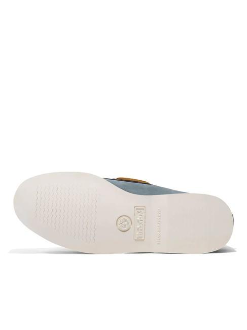 CLASSIC BOAT Scarpa da barca in pelle medium blue nubuck - Scarpe Uomo