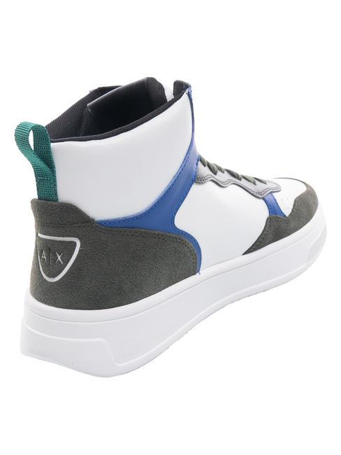 A|X Sneakers alte dark green+bluette - Scarpe Uomo