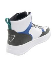 ARMANI EXCHANGE A|X Sneakers alte dark green+bluette - Scarpe Uomo - 3