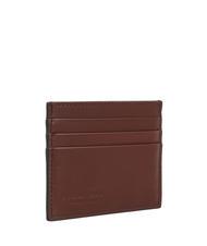 THE BRIDGE BIAGIO  Portacard in pelle marrone 14/rutenio palladio - Portafogli Uomo - 2