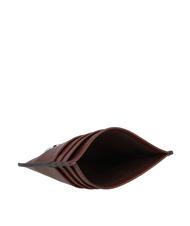 THE BRIDGE BIAGIO  Portacard in pelle marrone 14/rutenio palladio - Portafogli Uomo - 3