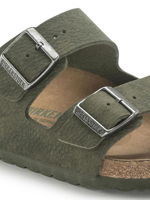 ARIZONA Ciabatta a due fasce desert dust thyme - Scarpe Unisex