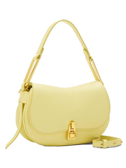 MAGIE SOFT Borsa a spalla in pelle con tracolla lime wash - Borse Donna