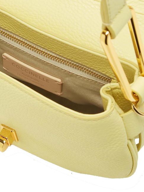 MAGIE SOFT Borsa a spalla in pelle con tracolla lime wash - Borse Donna