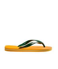 HAVAIANAS BRASIL LOGO Infradito  pop yellow - Scarpe Unisex - 3