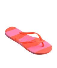HAVAIANAS SLIM COLOR FUN Infradito neon coral - Scarpe Donna - 3
