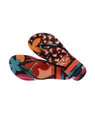 HAVAIANAS SLIM PATCHWORK Infradito beige/black - Scarpe Donna - 4