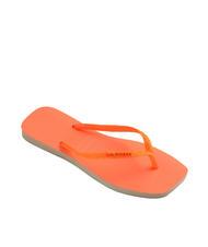 HAVAIANAS SQUARE GLITTER NEON Infradito - Scarpe Donna