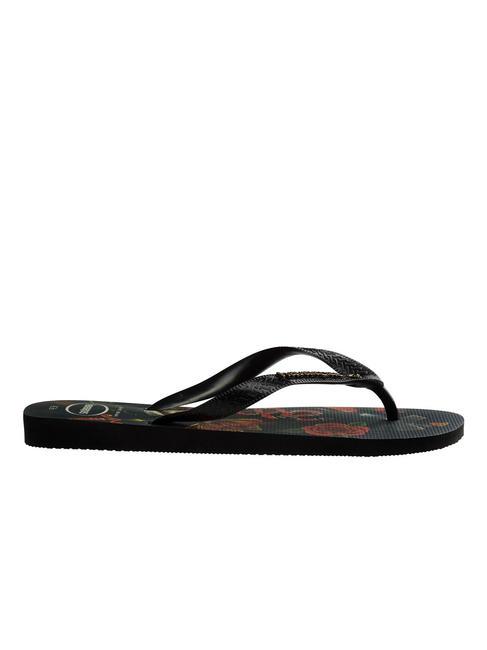 TOP TRIBO Infradito black black - Scarpe Uomo