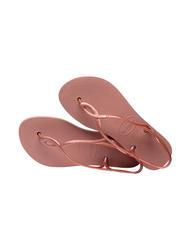 HAVAIANAS LUNA FLATFORM Sandalo infradito flatform CROCUS/ROSE - Scarpe Donna - 4