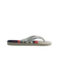 HAVAIANAS TOP NAUTICAL Infradito white/white/navy blue - Scarpe Uomo - 2