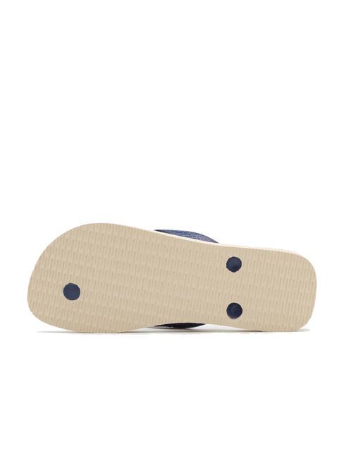 TOP NAUTICAL Infradito white/white/navy blue - Scarpe Uomo