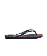 HAVAIANAS  Infradito SLIM TROPICAL NAVY/BLUE/NAVY - Scarpe Donna - 3