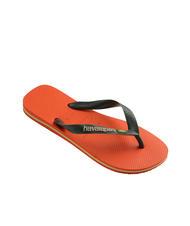 HAVAIANAS BRASIL LOGO Infradito  sunset orange - Scarpe Unisex - 3