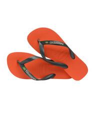 HAVAIANAS BRASIL LOGO Infradito  sunset orange - Scarpe Unisex - 4
