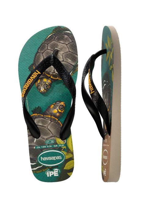 IPE Infradito beige/black/yellow - Scarpe Unisex