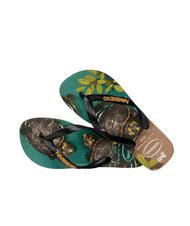 HAVAIANAS IPE Infradito beige/black/yellow - Scarpe Unisex - 4