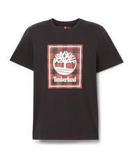 TIMBERLAND BUFFALO T-Shirt in cotone NERO - T-shirt Uomo - 4