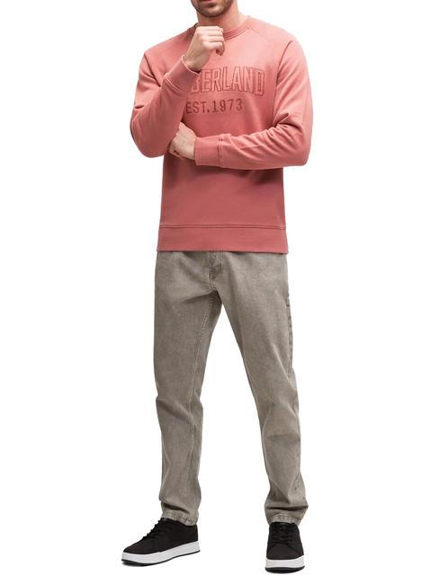 MOODRN Felpa in cotone light mahogany - Felpe Uomo