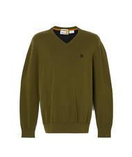 TIMBERLAND WILLIAMS RIVER  Maglia in cotone darkoliv - Maglie Uomo - 4