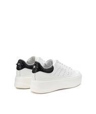 CULT PERRY 4236 Sneakers in pelle con borchiette white/ black - Scarpe Donna - 4