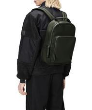 RAINS BOOK DAYPACK  Zaino impermeabile green - Zaini Scuola & Tempo Libero - 4