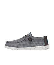 HEY DUDE WALLY SPORT MESH Mocassini easy-on grey - Scarpe Uomo - 2