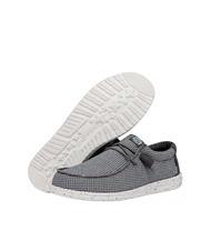 HEY DUDE WALLY SPORT MESH Mocassini easy-on grey - Scarpe Uomo - 6