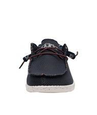 HEY DUDE WALLY SOX Mocassini calzata easy-on blue multi - Scarpe Uomo - 3