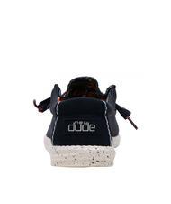 HEY DUDE WALLY SOX Mocassini calzata easy-on blue multi - Scarpe Uomo - 4