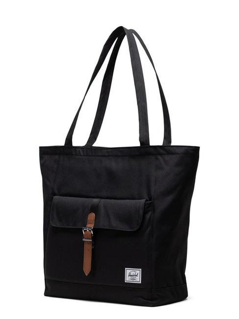 RETREAT Borsa tote a spalla porta pc 14" NERO - Borse Donna