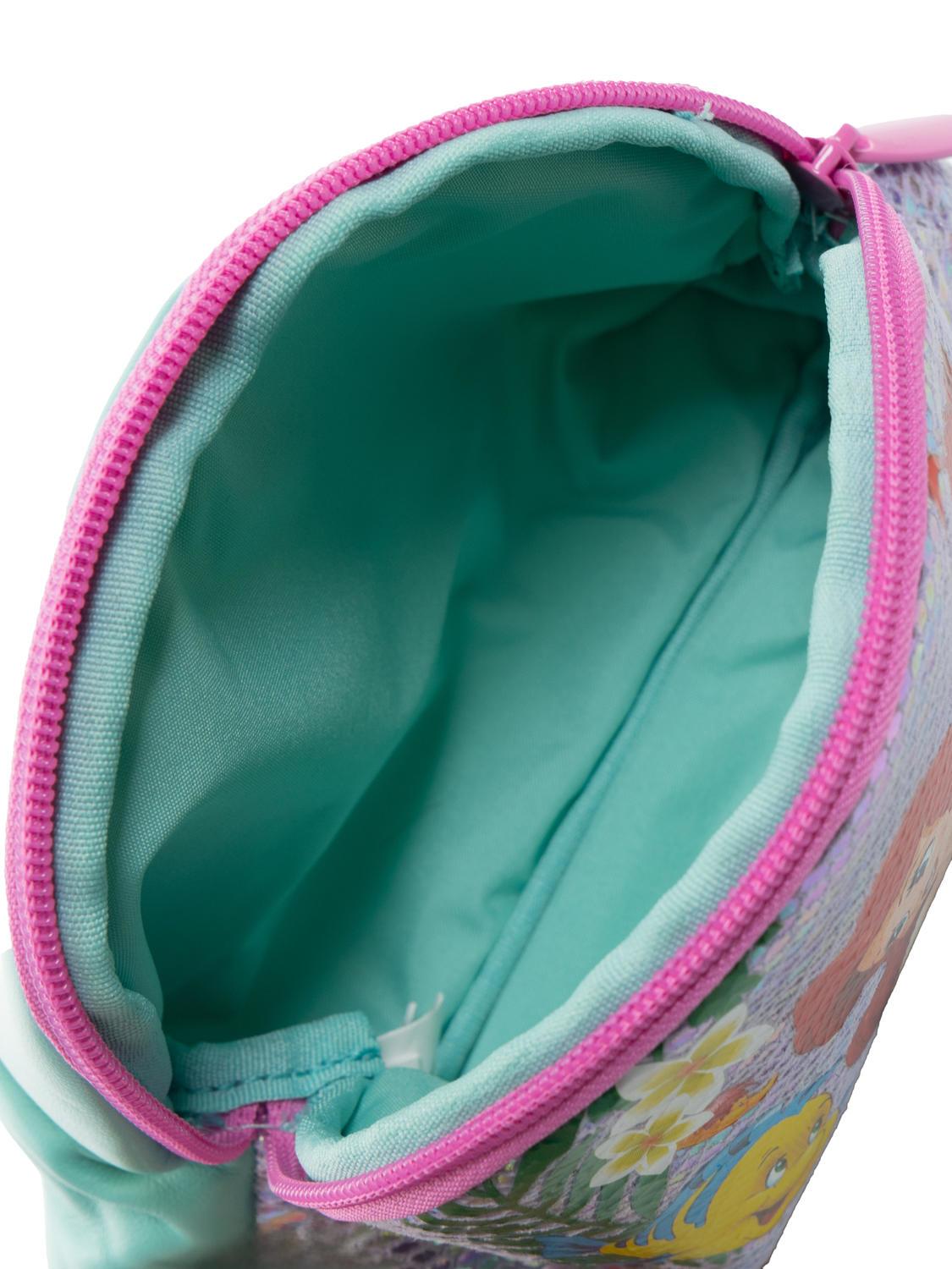 Mini Borsa Con Paillettes Per Bambina - Portamonete A Tema Sirena Con Cinturino - Foto 3