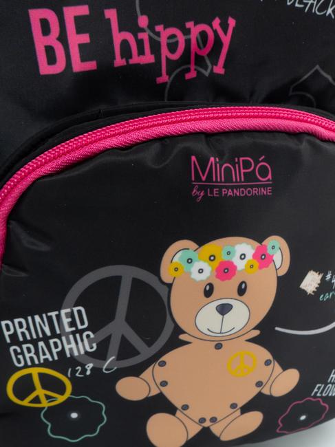 DON'T WORRY BE HIPPY Zaino mini Nero - Zaini Scuola & Tempo Libero