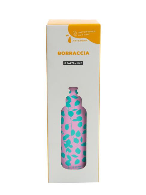 GIFT&DECOR Borraccia tappo cannuccia 500 ml pink - Borracce termiche
