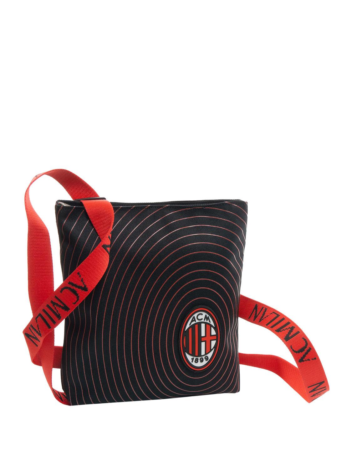 MILAN® Borsa Isotermica Shadow 5L – Porta Alimenti In Poliestere Nero Con Tracolla Regolabile