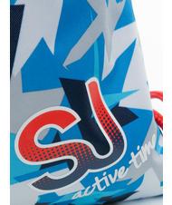 SJGANG ACTIVE TIME Sacchetta scuola BLUE PRINT           - Zaini Scuola & Tempo Libero - 3
