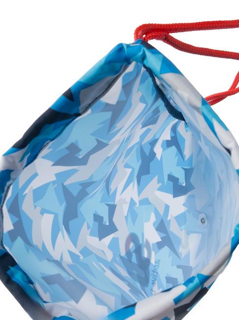 ACTIVE TIME Sacchetta scuola BLUE PRINT           - Zaini Scuola & Tempo Libero