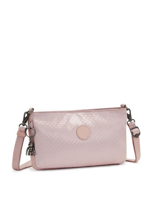 MASHA Borsa a spalla piccola pink flow embosse - Borse Donna