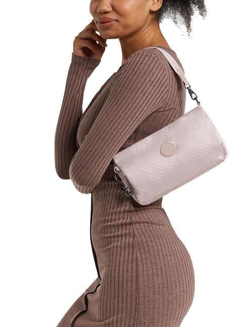 MASHA Borsa a spalla piccola pink flow embosse - Borse Donna