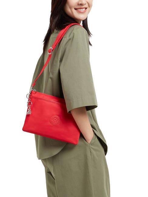 RIRI L Borsa piatta a tracolla party pink paka - Borse Donna